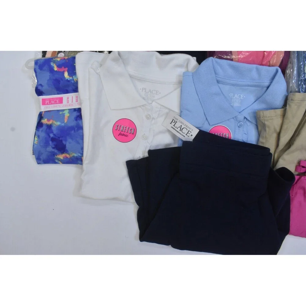 The Childrens Place Lot Of 12 Girls Size Large 10/12 Mixed Season Tops Bottoms